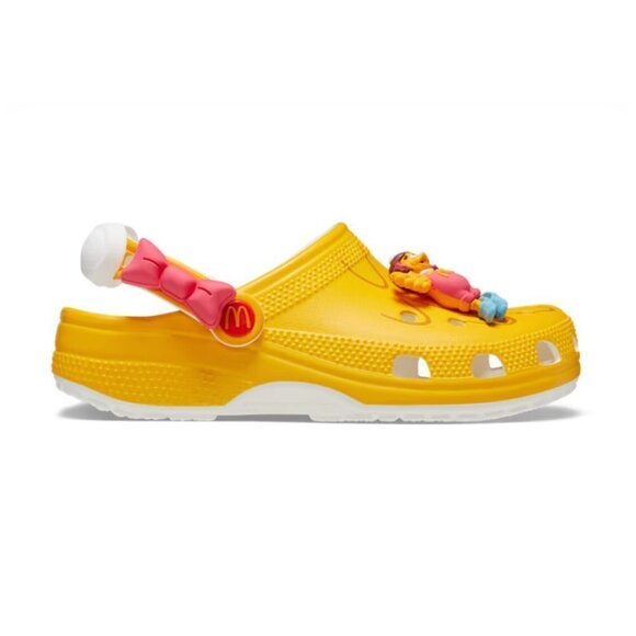 MCDONALD’S X CROCS CLASSIC CLOG Yellow Birdie Adult Unisex W9 / M7- NEW - Picture 6 of 8